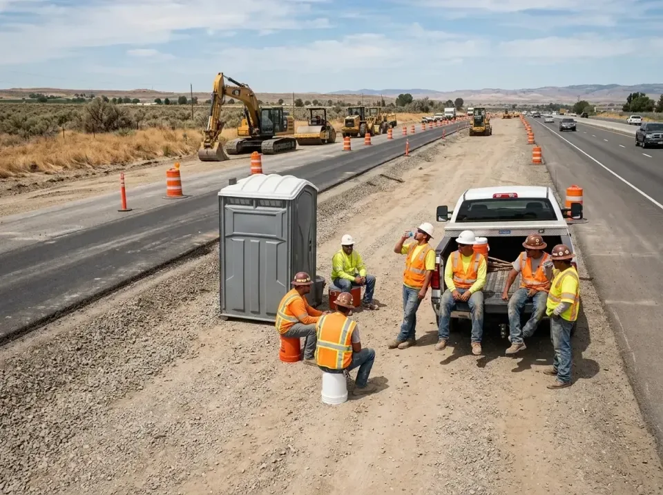highway-road-construction-crew-007 — frequently asked questions, Porta Potty and Restroom Rentals in Fortuna Foothills, AZ